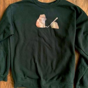 ‘Doge & Cheems Bonk’ Meme Sweatshirt